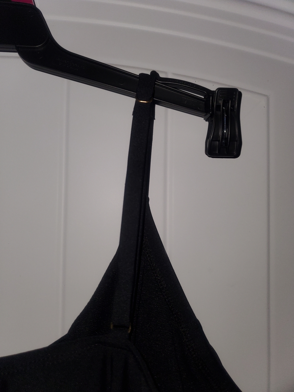 Time and Tru Black Ruffled Tankini Swim Top - Picture 5 of 5